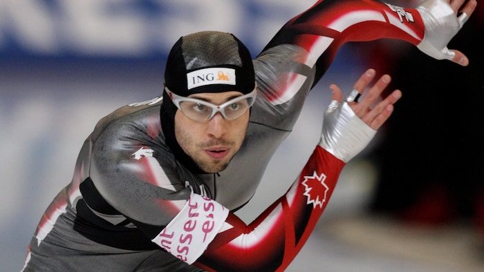 Vincent Labrie lors d'une compétition en 2009 en Colombie-Britannique