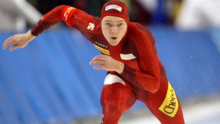 Mark Nielsen lors d'un 100 m présenté en Utah