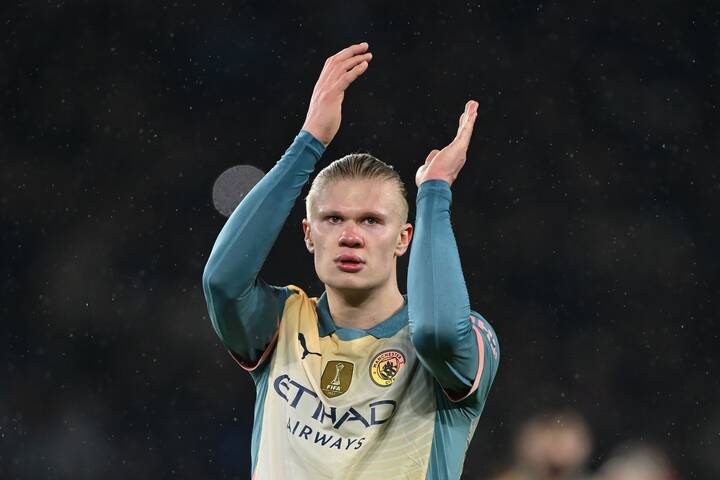 L'attaquant de Man City Erling Haaland