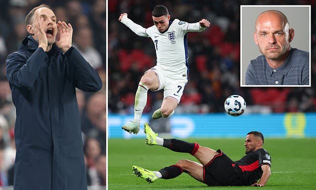 Phil Foden sous le maillot de l'Angleterre