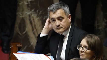 Gérald Darmanin à l'Assemblée nationale, Paris, 4 mars 2025