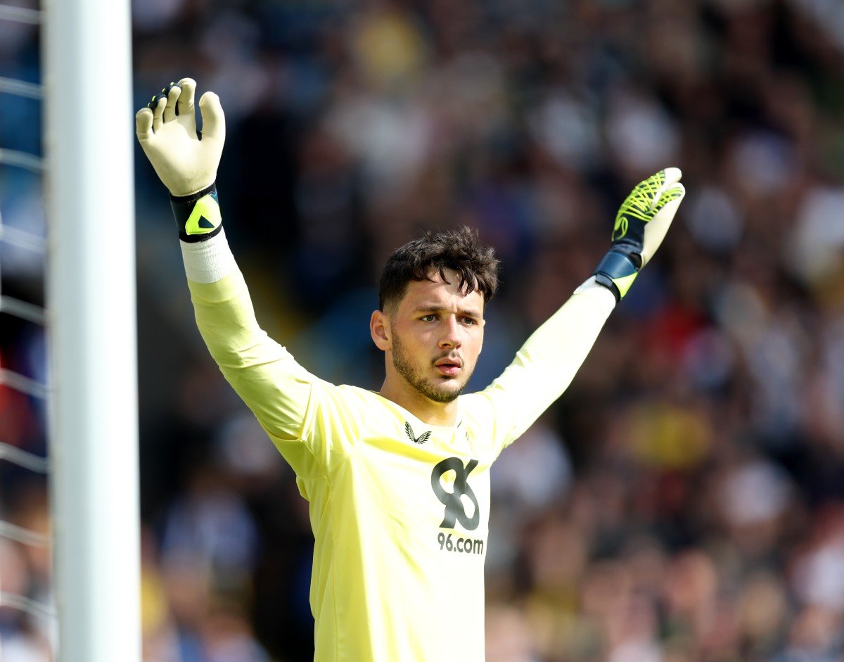 James Trafford en action pour Burnley