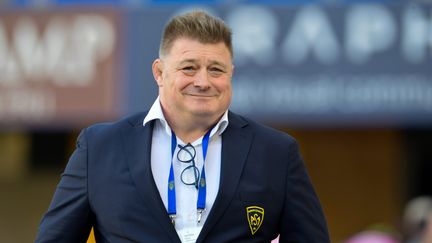 Didier Retière lors d'un match de Top 14 entre Clermont et le Stade français le 30 avril 2022
