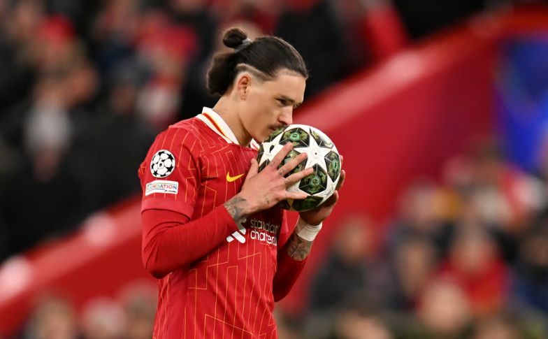 L'attaquant de Liverpool Darwin Nunez