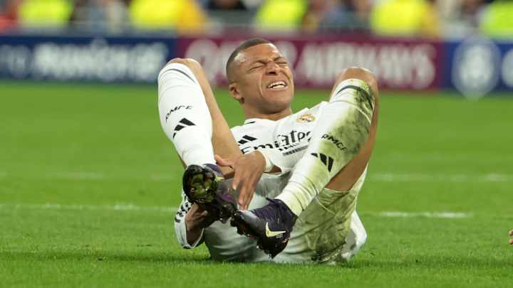 Kylian Mbappé contraint de quitter le terrain lors de la défaite du Real Madrid en Ligue des Champions face à Arsenal