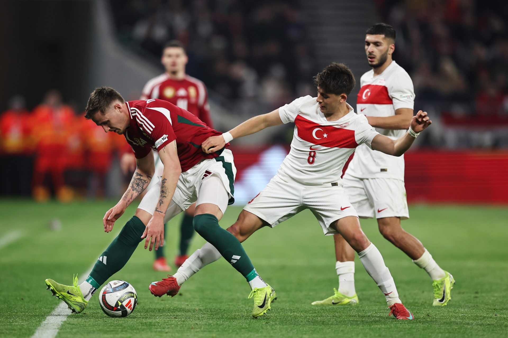 Arda Guler lors du match UEFA Nations League 2024-25