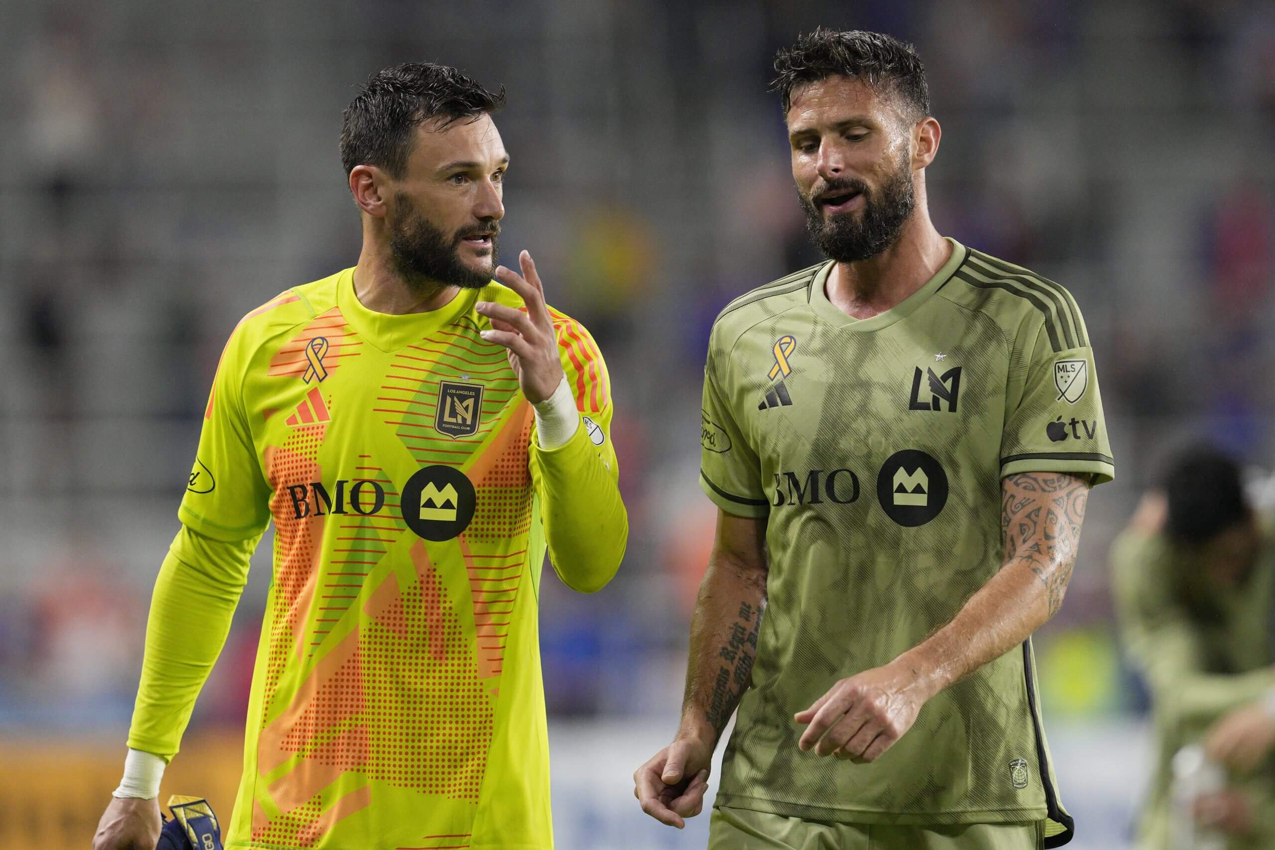 Joueur de LAFC en action