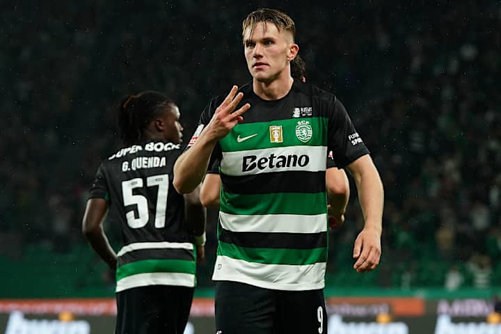 Viktor Gyokeres, buteur impressionnant du Sporting