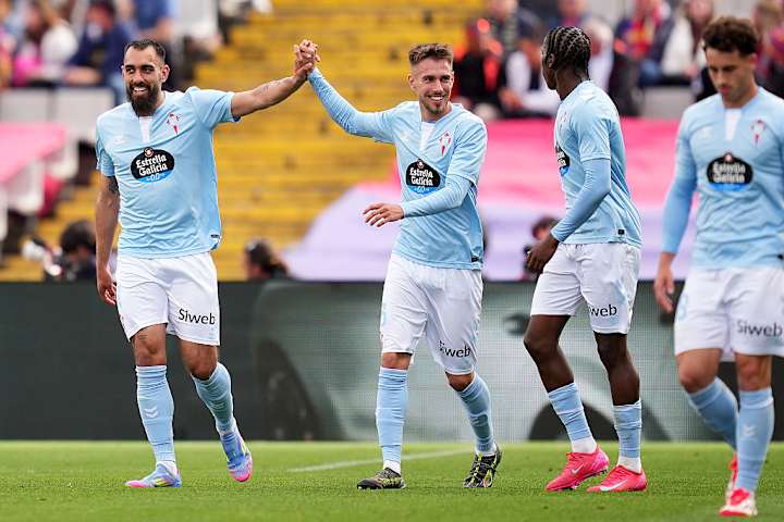 Borja Iglesias, auteur d'un triplé