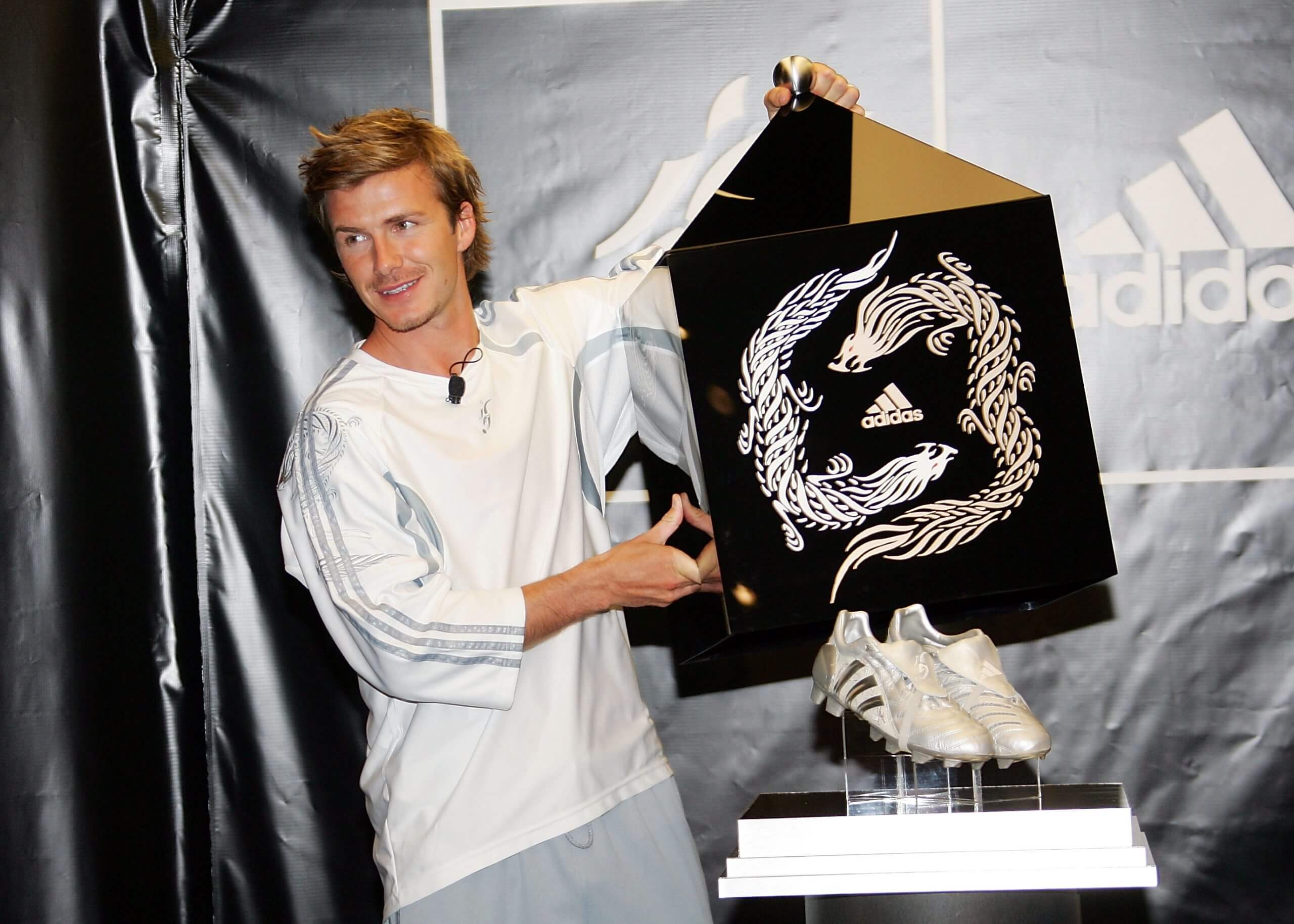 David Beckham portant des Predator