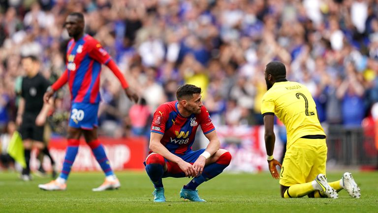 Crystal Palace a perdu 2-0 contre Chelsea en demi-finales la saison 2021-22