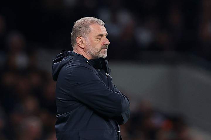 Ange Postecoglou lors du match Ange Postecoglou lors du match