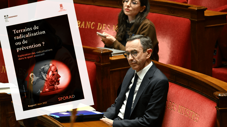 Bruno Retailleau photographié à l’Assemblée nationale le 17 mars (illustration)