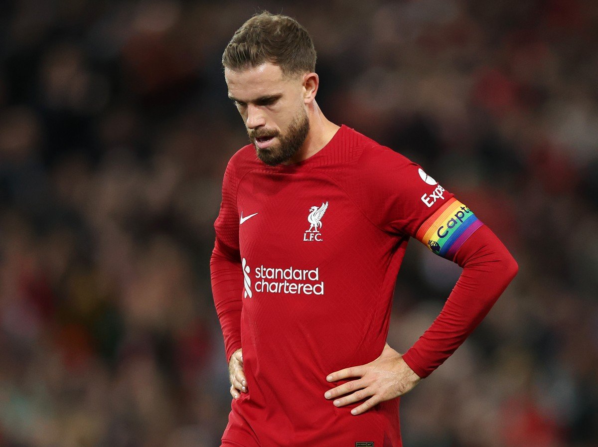 Jordan Henderson durant son passage à Liverpool