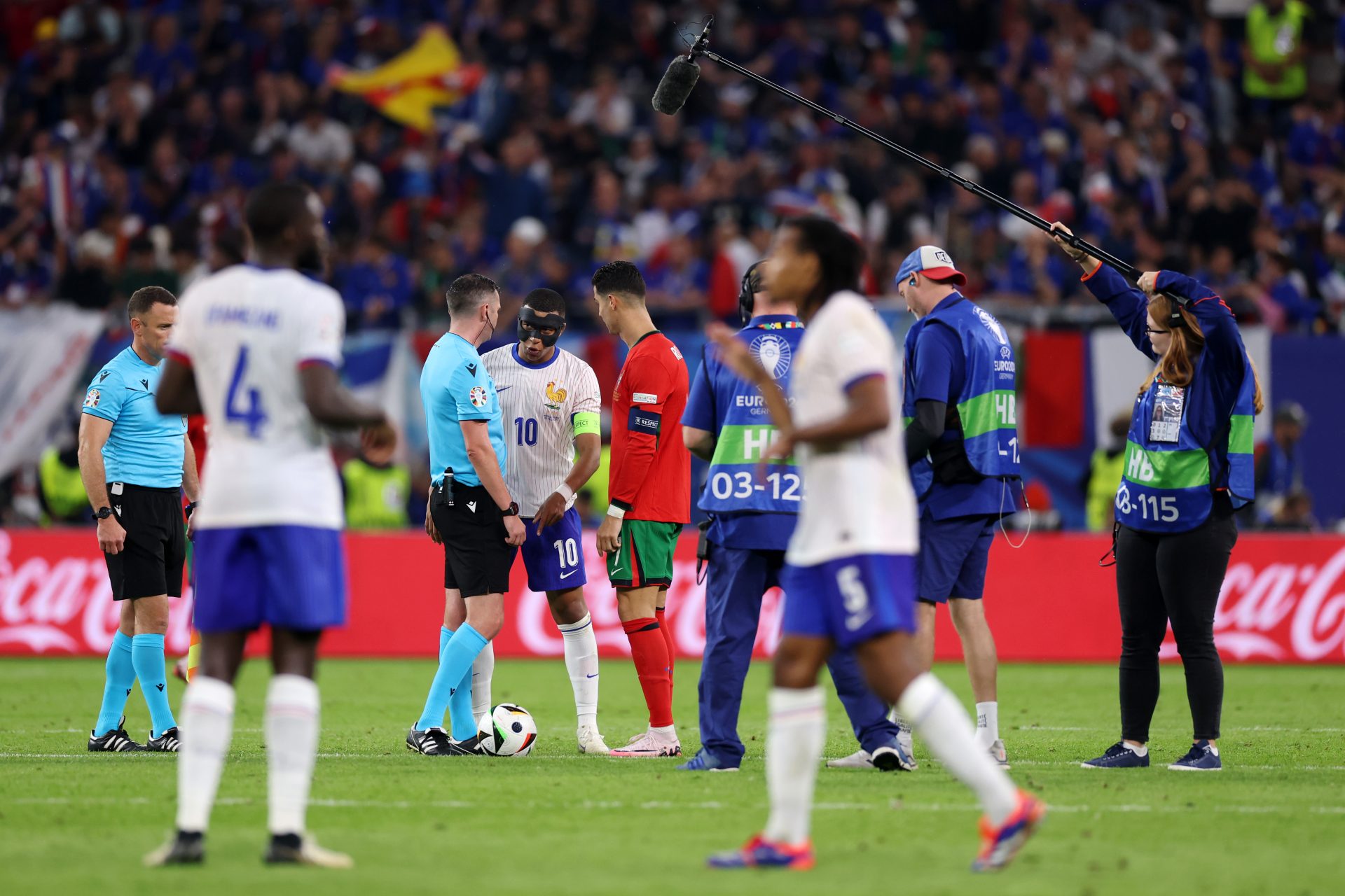 Mbappé lors de l'Euro 2024