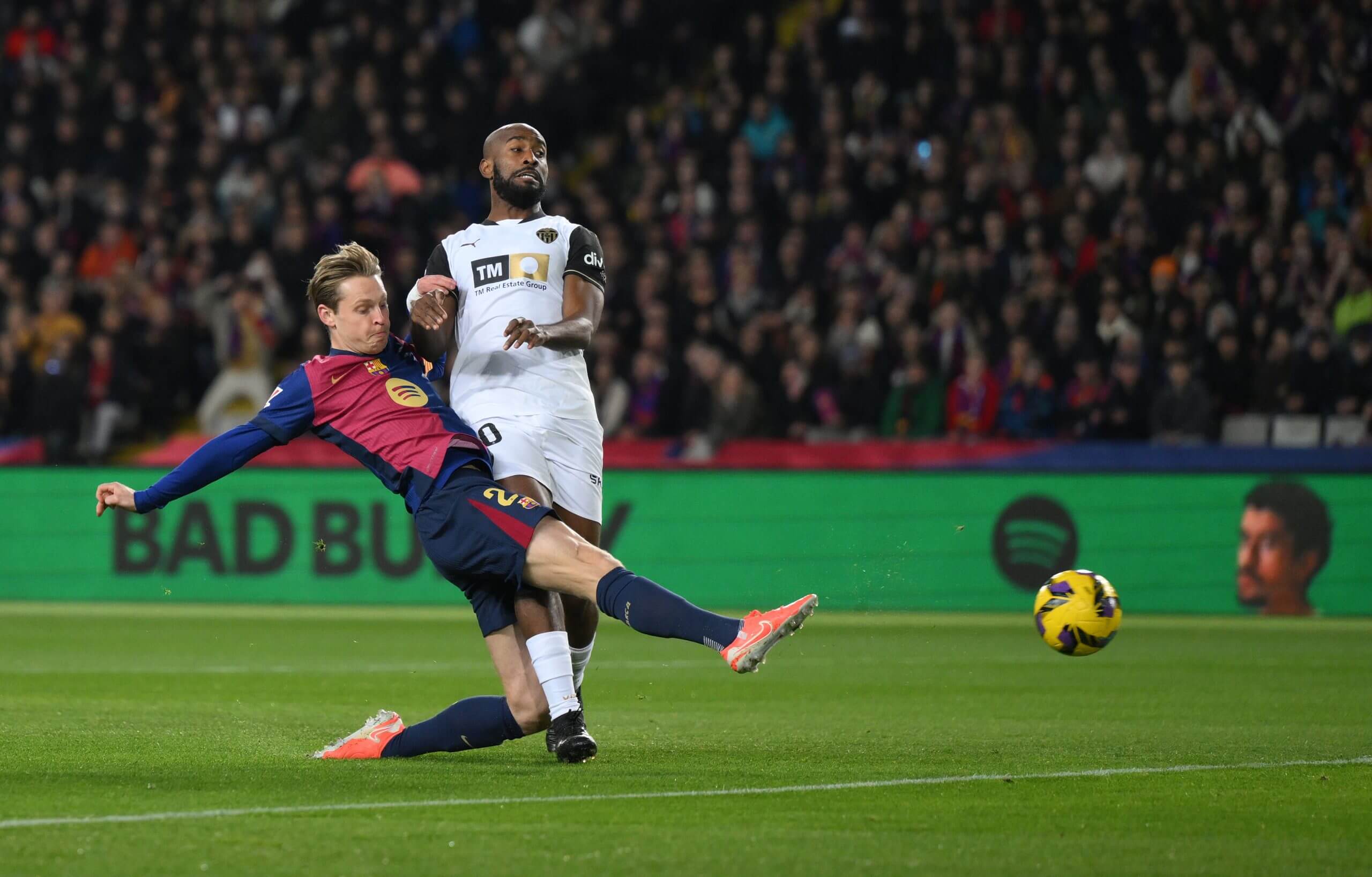 Frenkie de Jong lors d'un match