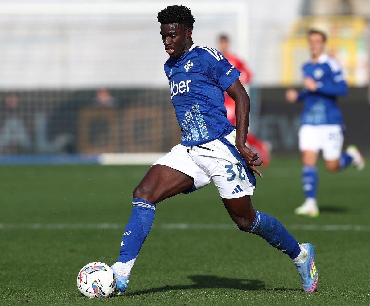 Assane Diao en action avec Como