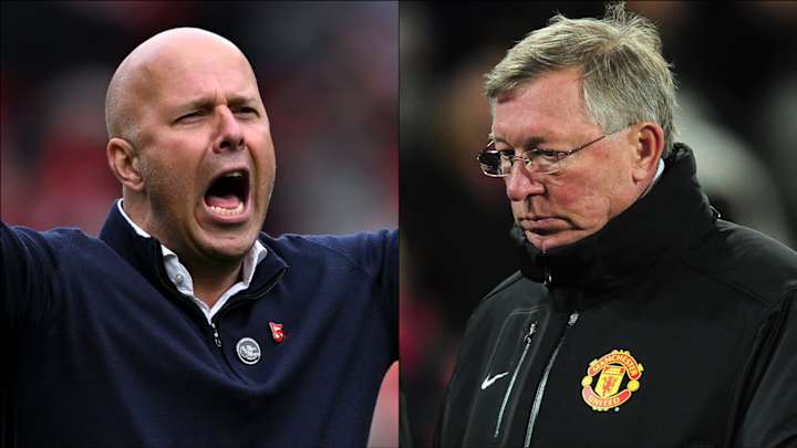 Arne Slot (à gauche) a marqué l'histoire avec le triomphe de Liverpool