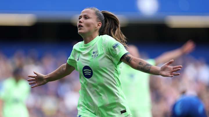 Claudia Pina a inscrit le plus beau but d'un match riche en frappes