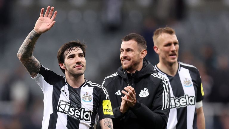Sandro Tonali à Newcastle