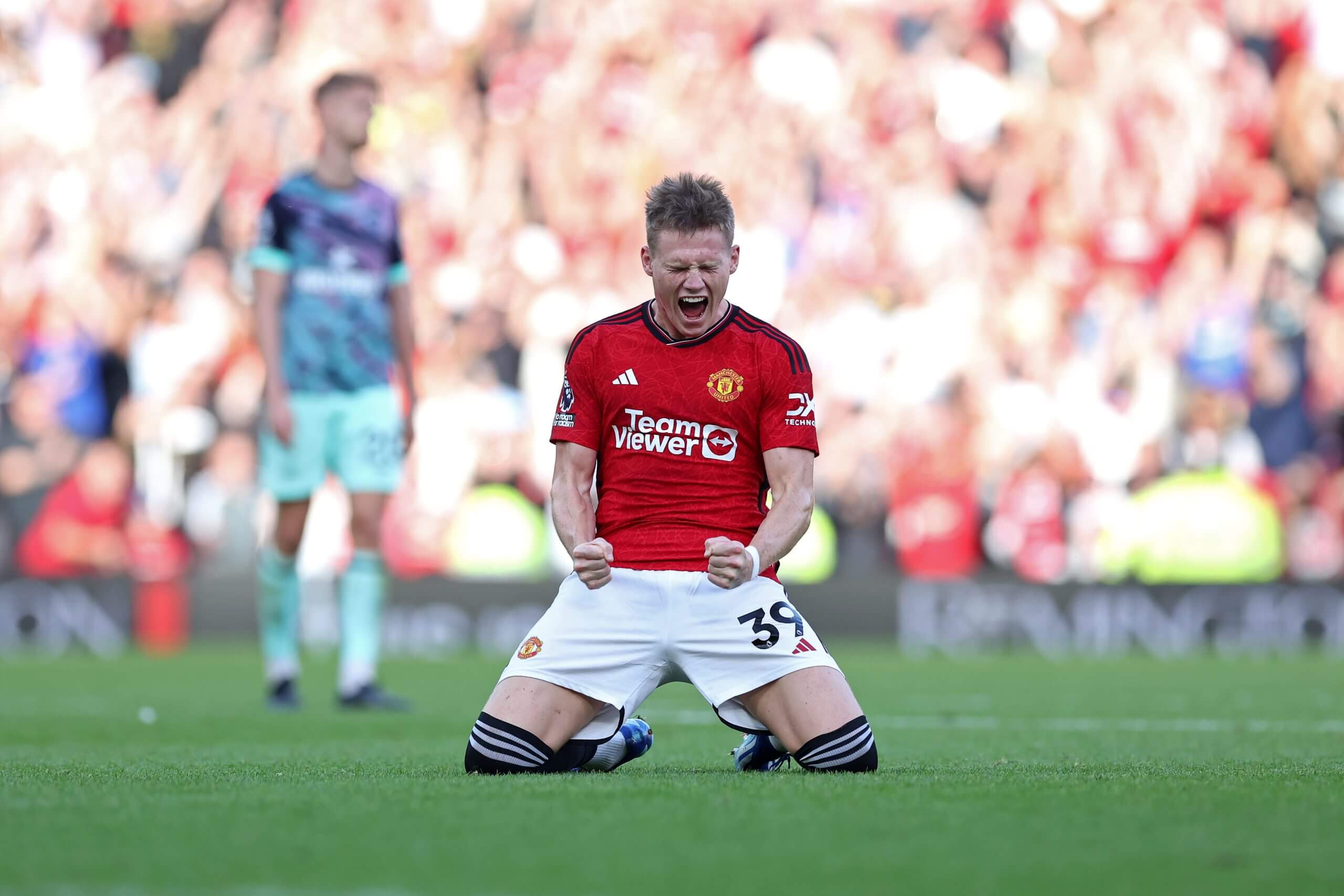 Scott McTominay sous le maillot de Manchester United