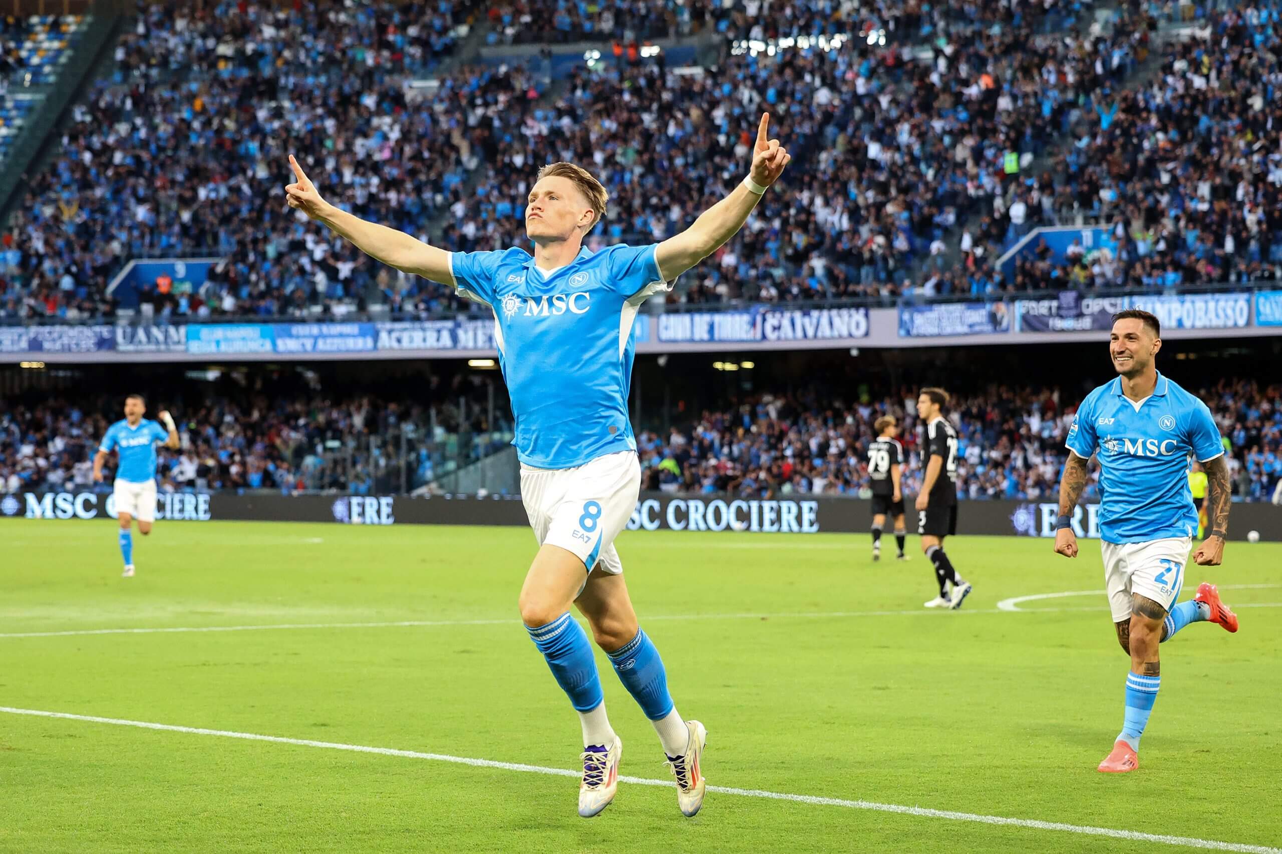 Scott McTominay à Naples