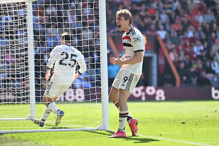 Rasmus Hojlund a égalisé dans un match dominé par Man Utd