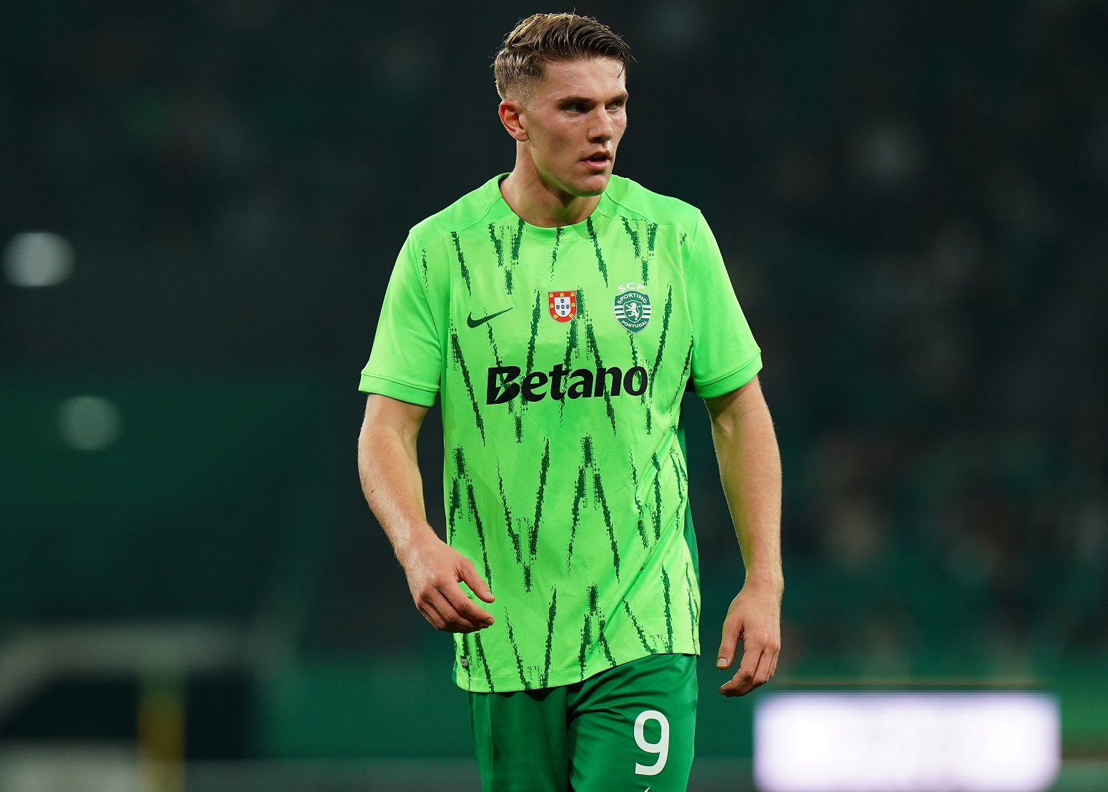 L’attaquant du Sporting Viktor Gyokeres