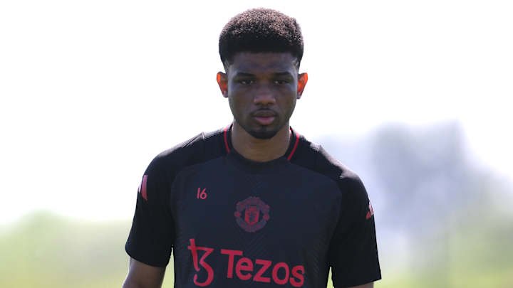 Amad Diallo de retour à l'entraînement avec Manchester United