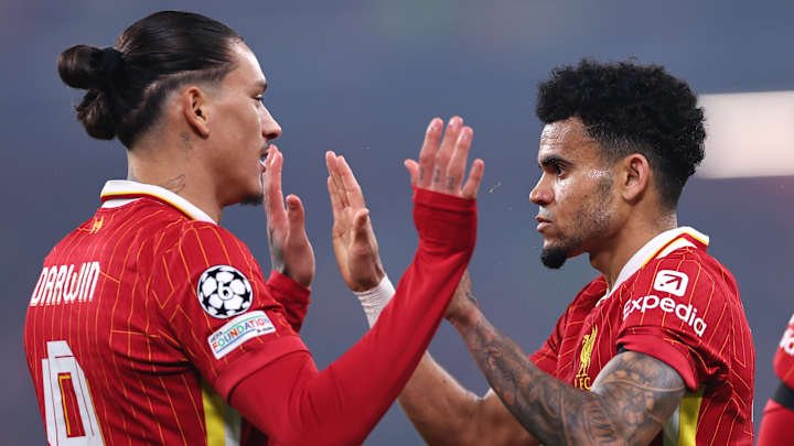 Darwin Nunez (à gauche) et Luis Diaz pourraient quitter Anfield cet été