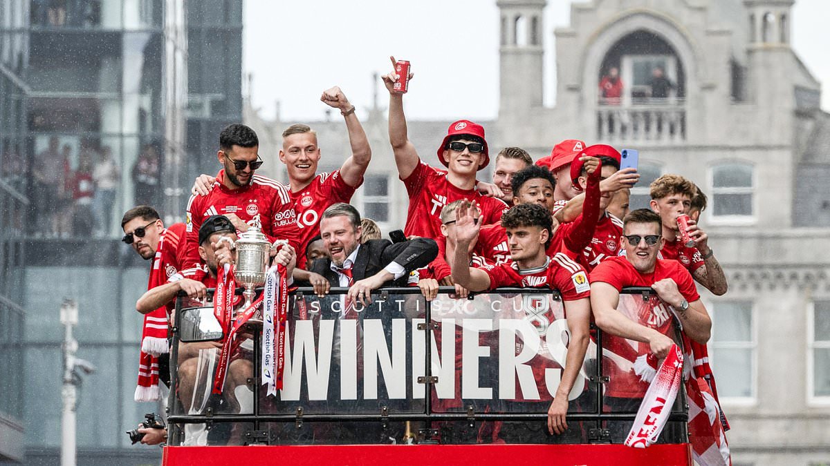 Aberdeen remporte la Coupe d-Écosse après 35 ans d-attente