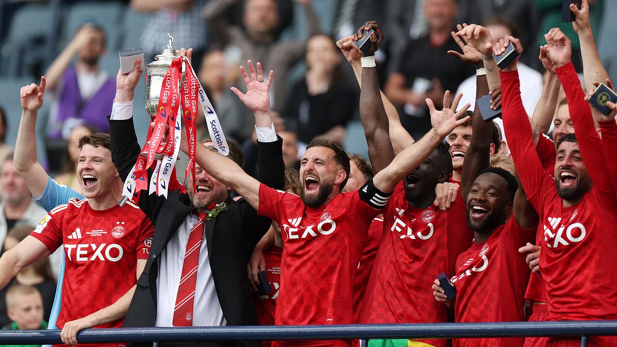 Aberdeen remporte la Coupe d-Écosse grâce à la stratégie de Thelin