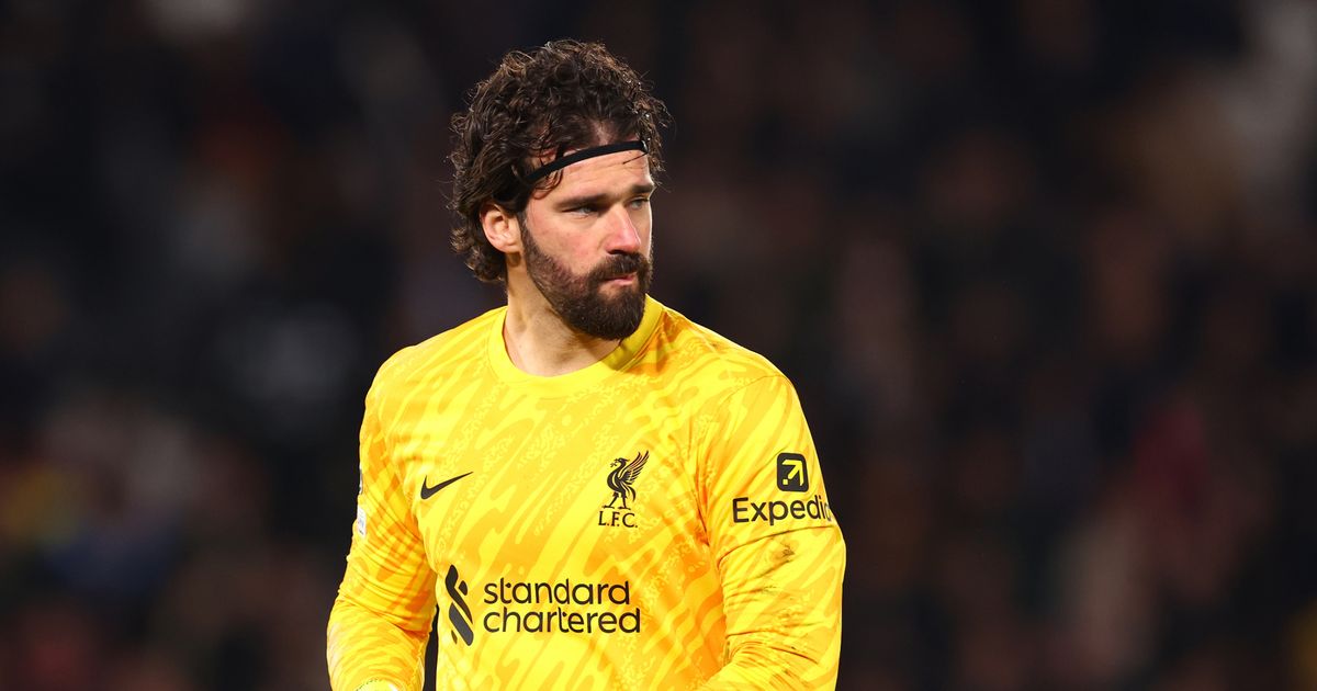 Alisson en route vers la sortie - Liverpool face à West Ham