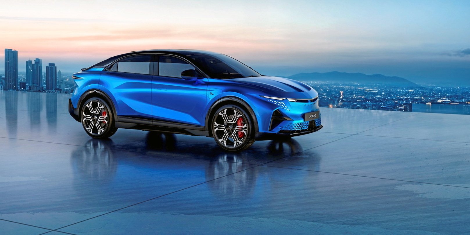 Alpine A390 - la nouvelle crossover électrique 5 places