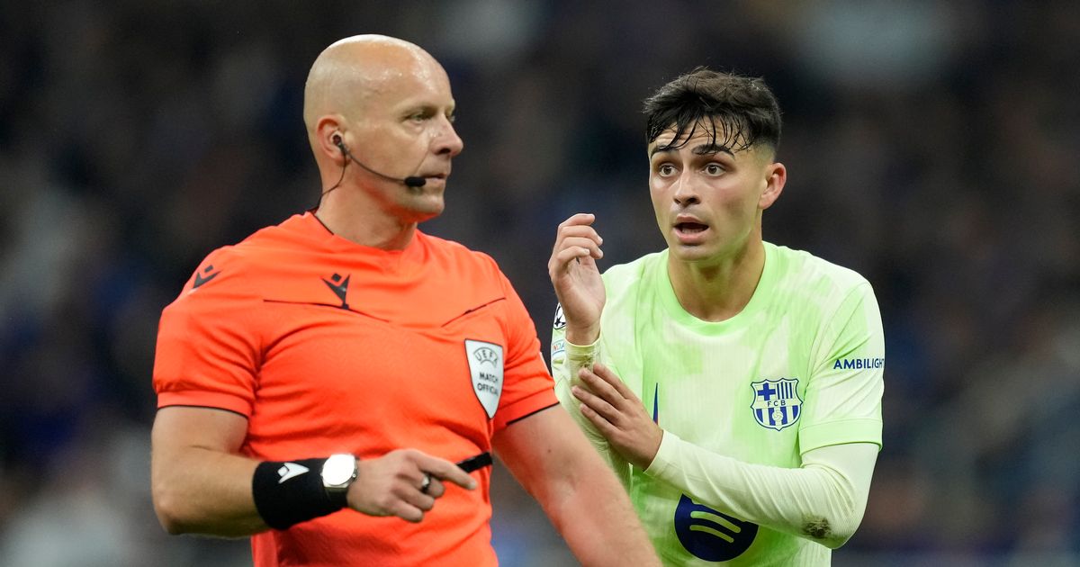Arbitre Marciniak répond aux critiques de Barcelone après Inter Milan