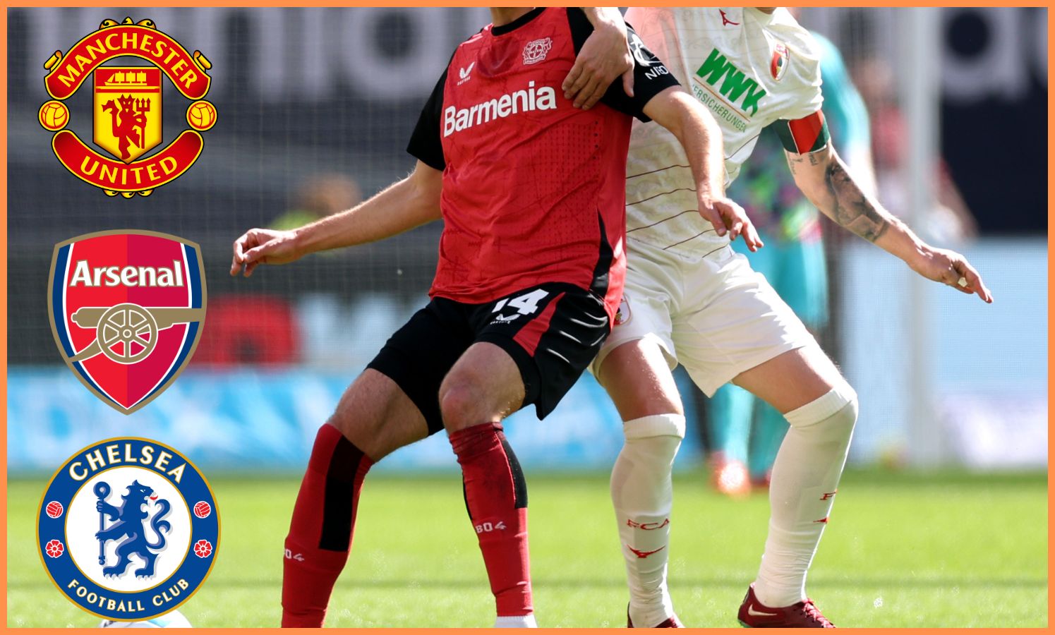 Arsenal- Man United et Chelsea en course pour Patrik Schick cet été