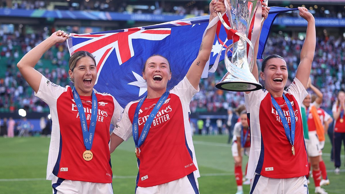 Arsenal championne de la Ligue des Champions féminine 2025