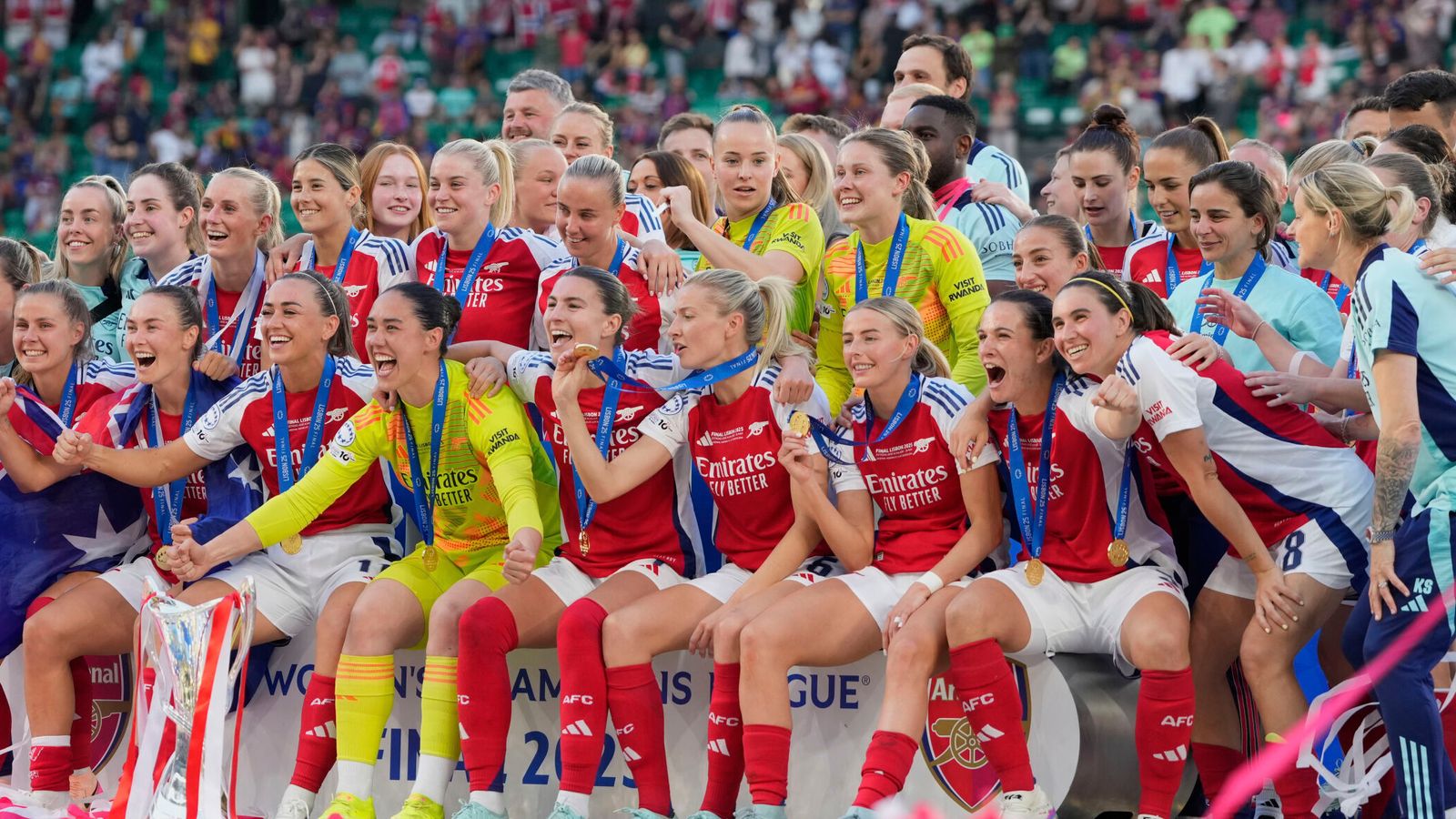 Arsenal sacre la Champions League féminine face à Barcelone