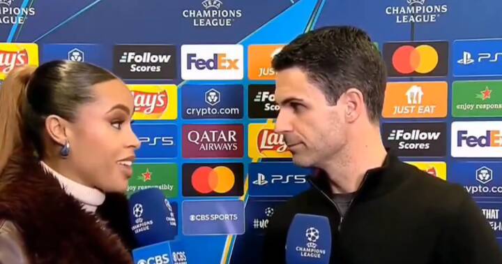 Arteta critiqué après la défaite d-Arsenal face au PSG en Ligue des Champions