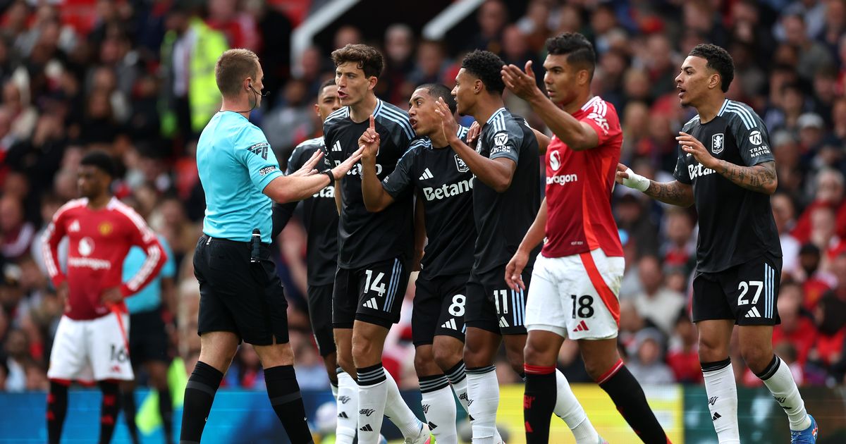 Aston Villa dépose plainte après décision controversée contre Man Utd