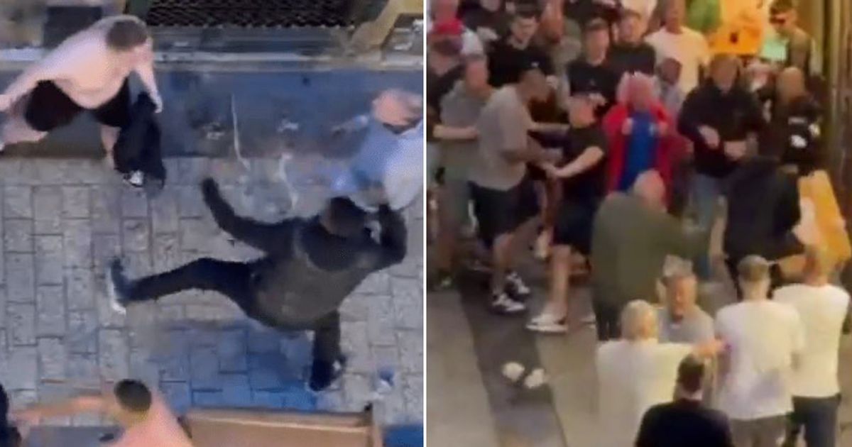 Bagarre entre supporters de Man Utd et Tottenham avant la finale d’Europa League