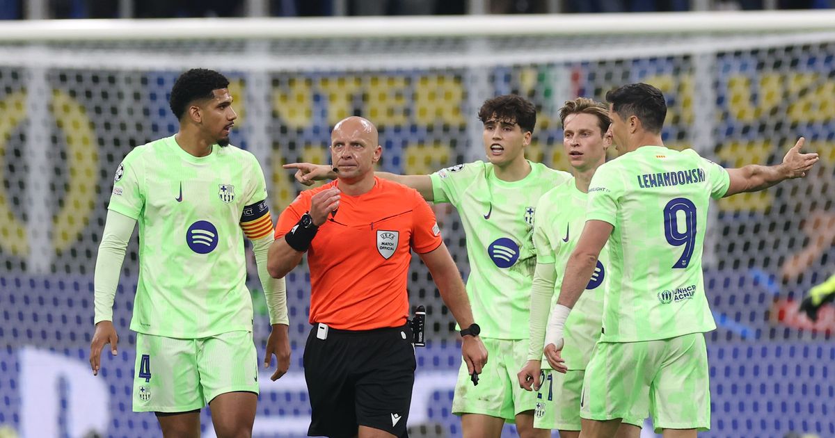 Barcelone dénonce les décisions arbitrales après la défaite face à l-Inter