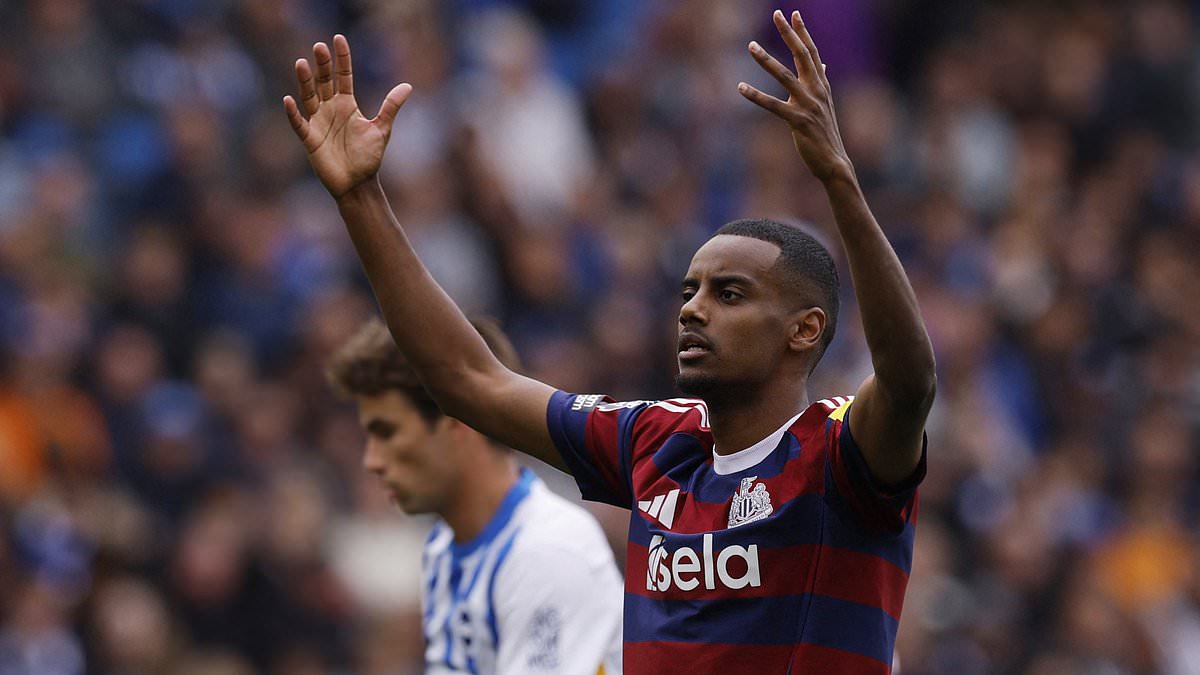 Brighton 1-1 Newcastle - Isak sauve un point crucial en Premier League