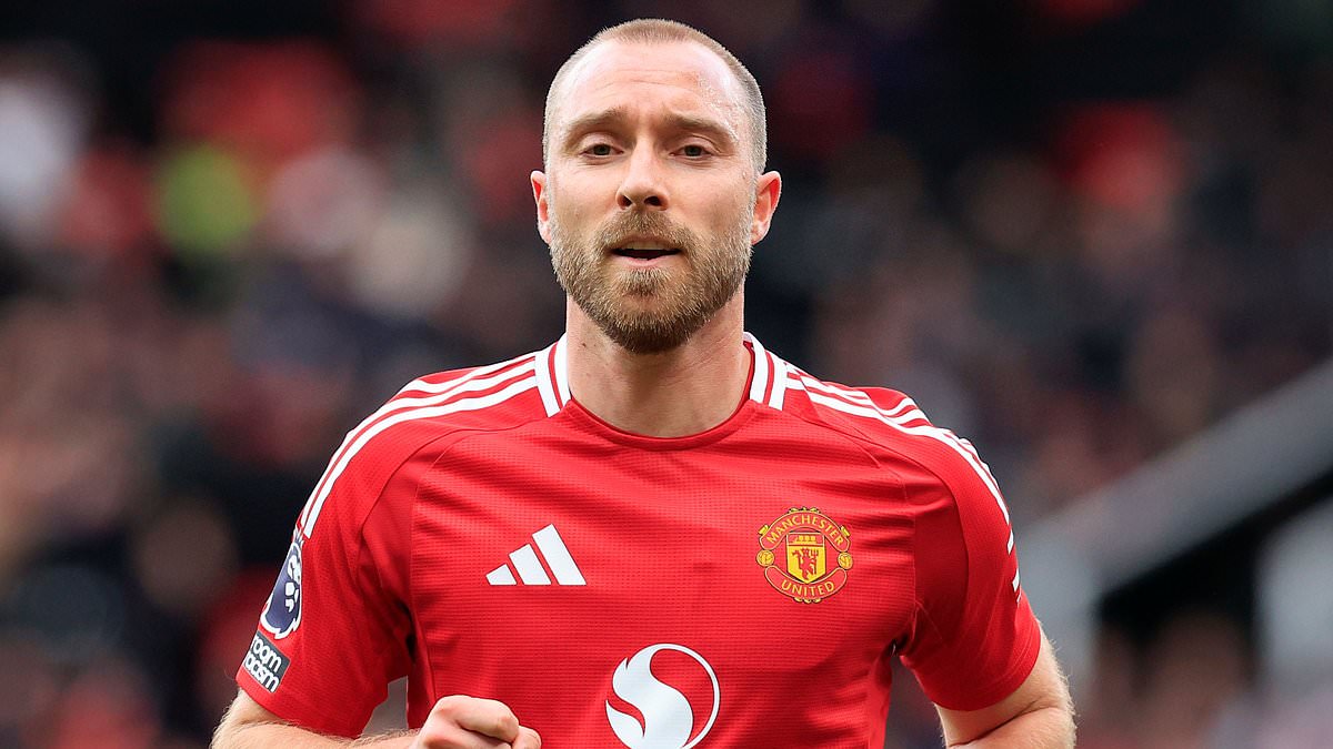 Christian Eriksen - Manchester United a évité la relégation cette saison