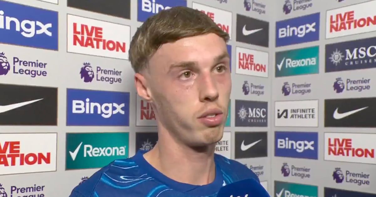 Cole Palmer s-excuse après un juron lors de l-interview post-Chelsea vs Liverpool