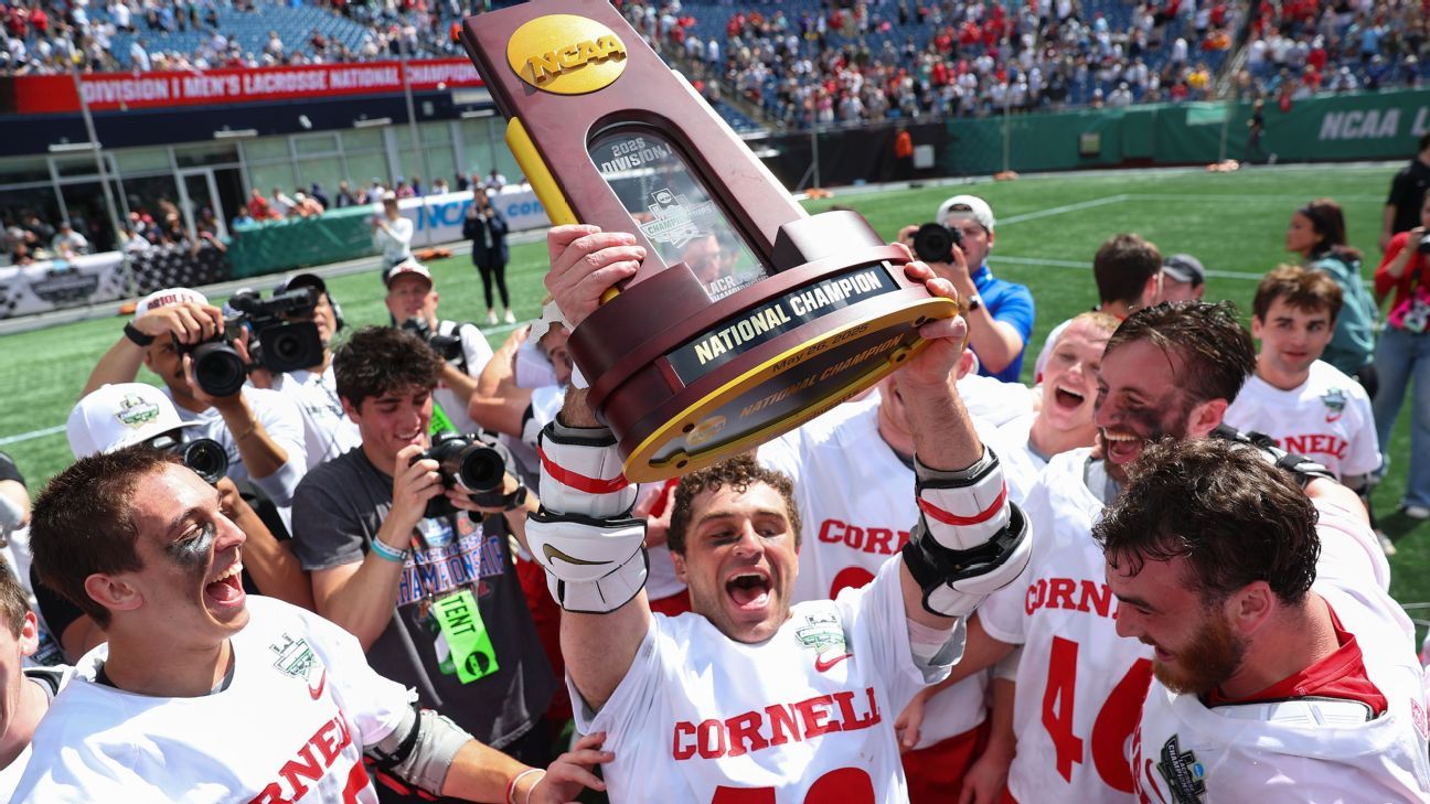 Cornell remporte son premier titre NCAA de lacrosse depuis 1977