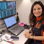 Dans le paddock MotoGP avec la coordinatrice Amélie Jourdain