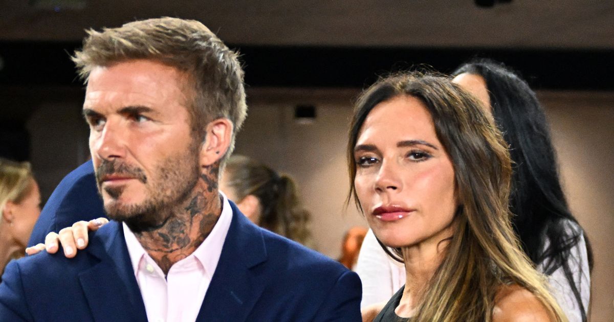 David Beckham et Victoria - Une réaction qui en dit long !