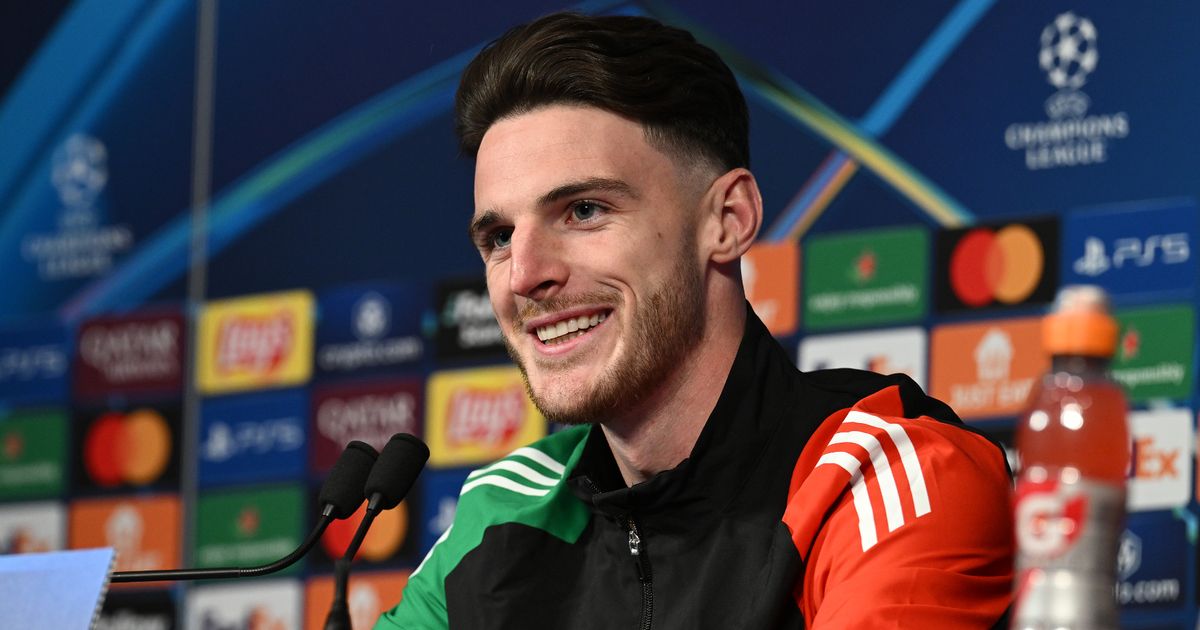 Declan Rice promet des moments magiques face au PSG en Ligue des Champions