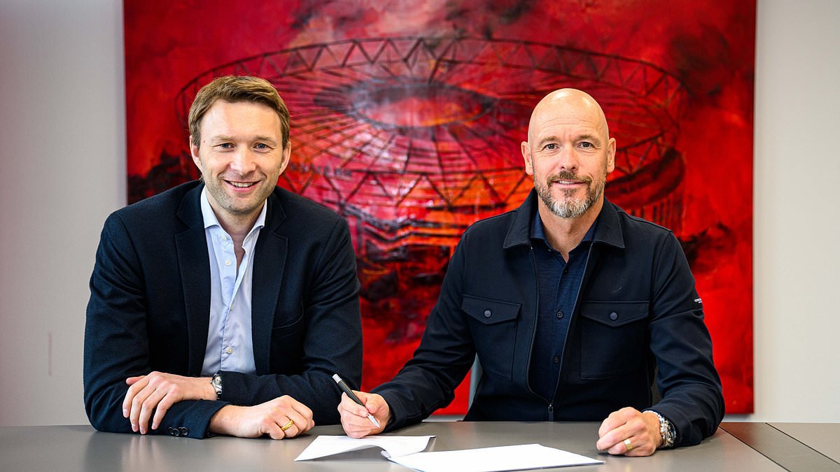 Erik ten Hag signe chez Leverkusen après Manchester United